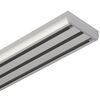 Szyna sufitowa 3-torowa 200 cm srebrna aluminowa Mardom