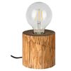 Lampka stołowa TRABO z drewna E27 SPOT-LIGHT