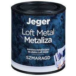 Warstwa metalizująca LOFT METAL METALIZA 0.4 l Szmaragd JEGER