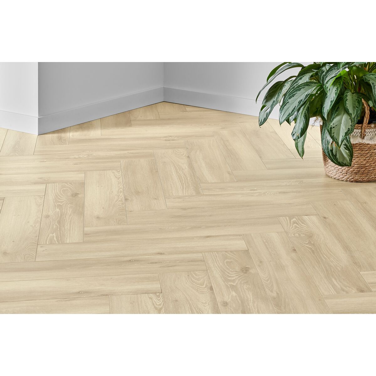 Panel podłogowy laminowany wodoodporny jodełka klasyczna Molly 706 AC5 8 mm Alsapan