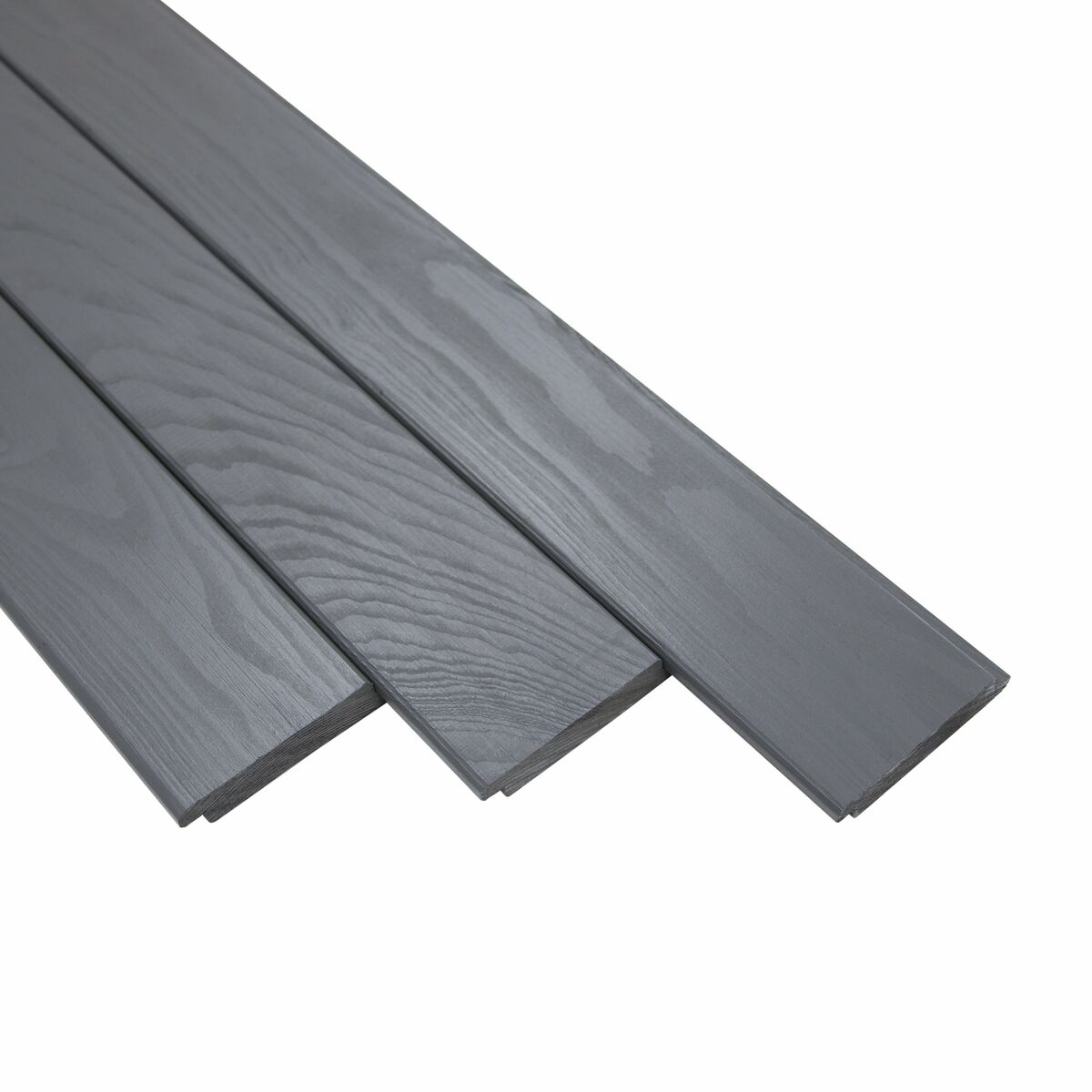 Deska frezowana 120x10cm 6 szt. drewniana antracytowa Shutters