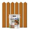Lazura do drewna DŁUGOTRWAŁA OCHRONA I DEKORACJA DREWNA 2.5 l Teak LUXENS