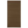 Płot kompozytowy WPC CIEMNY BRĄZ 86.5x173 cm WINFLOOR