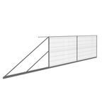 Brama przesuwna lewa STARK 400 cm x 150 cm POLBRAM