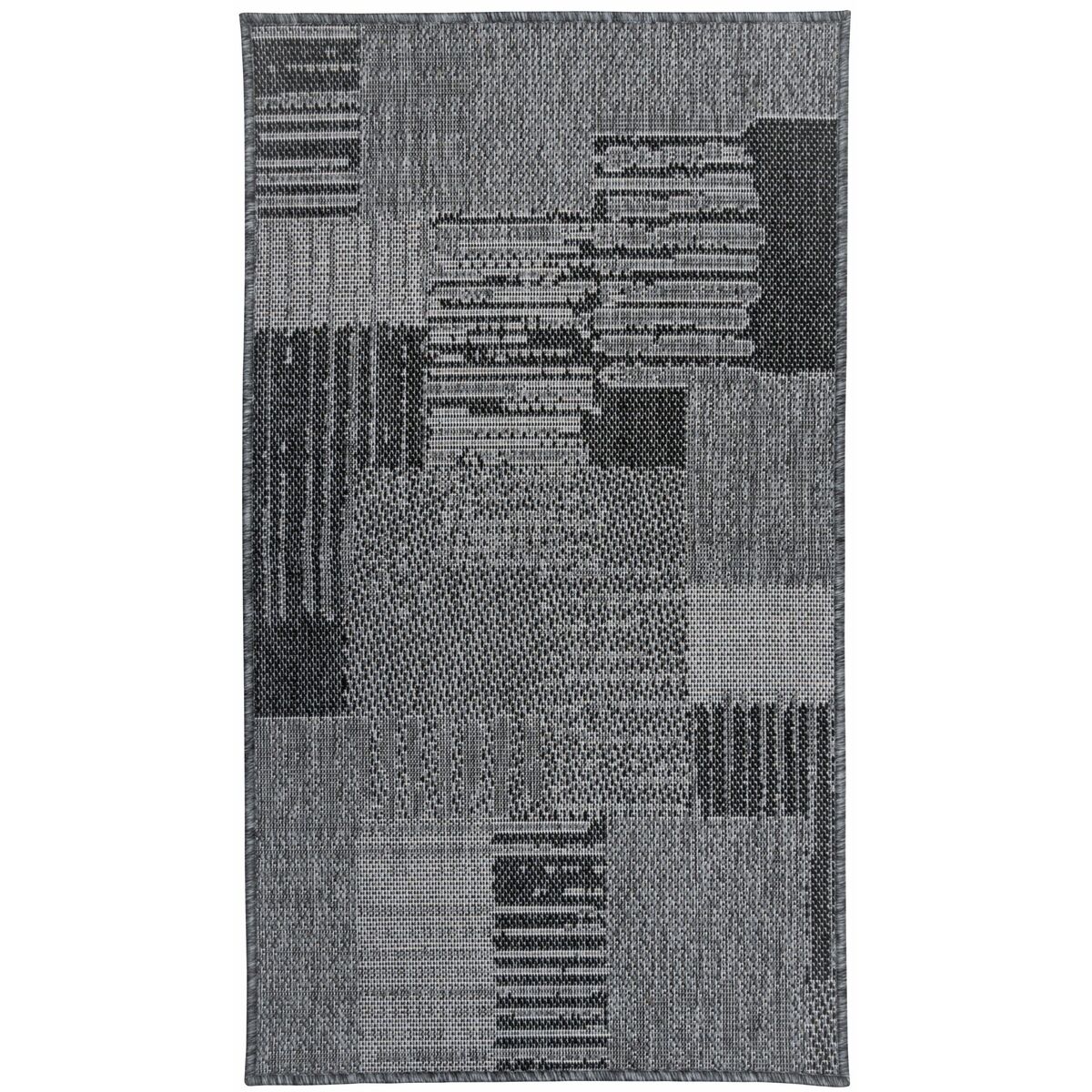 Dywan Emma Gel przecierany antracytowy 80 x 140 cm