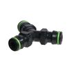 Trójnik 12,5 mm (1/2") / 19 mm (3/4") plastikowy GEOLIA
