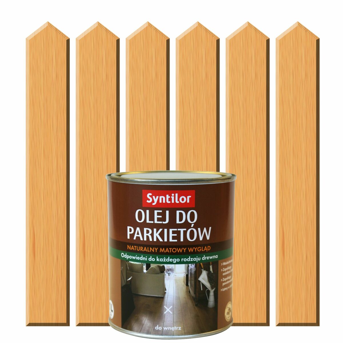 Olej do parkietów 1 l Drewno naturalne SYNTILOR