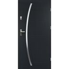 Drzwi zewnętrzne stalowe HELIOS Antracyt 80 Prawe OK DOORS TRENDLINE