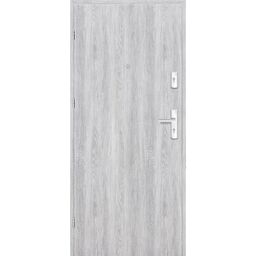 Drzwi wewnętrzne drewniane wejściowe Grafen Dąb Srebrny 90 Lewe otwierane do wewnątrz Nawadoor