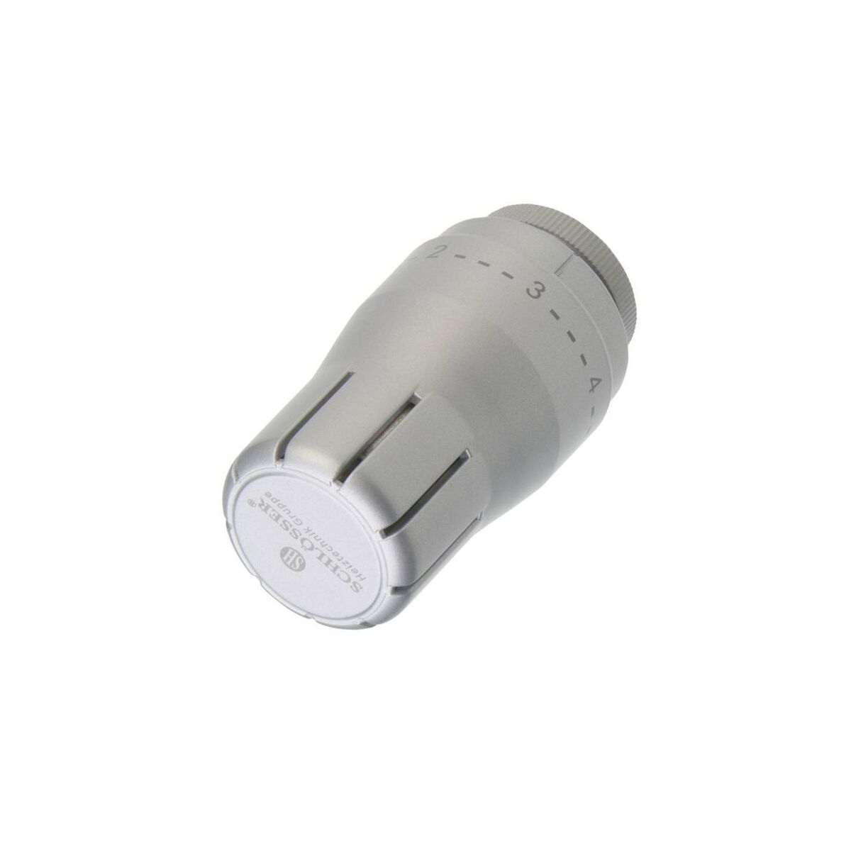 Głowica termostatyczna M30 x 1.5 DIAMANT STD SREBRNA SCHLOSSER