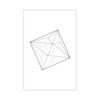 Obraz na pilśni FIGURA GEOMETRYCZNA 50 x 70 cm