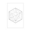 Obraz na pilśni FIGURA GEOMETRYCZNA 50 x 70 cm