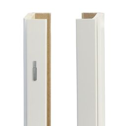 Baza lewa ościeżnicy regulowanej Biel arktyczna 120 - 140 mm Classen