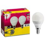 Zestaw 2 żarówek LED E14 400 lm LEXMAN