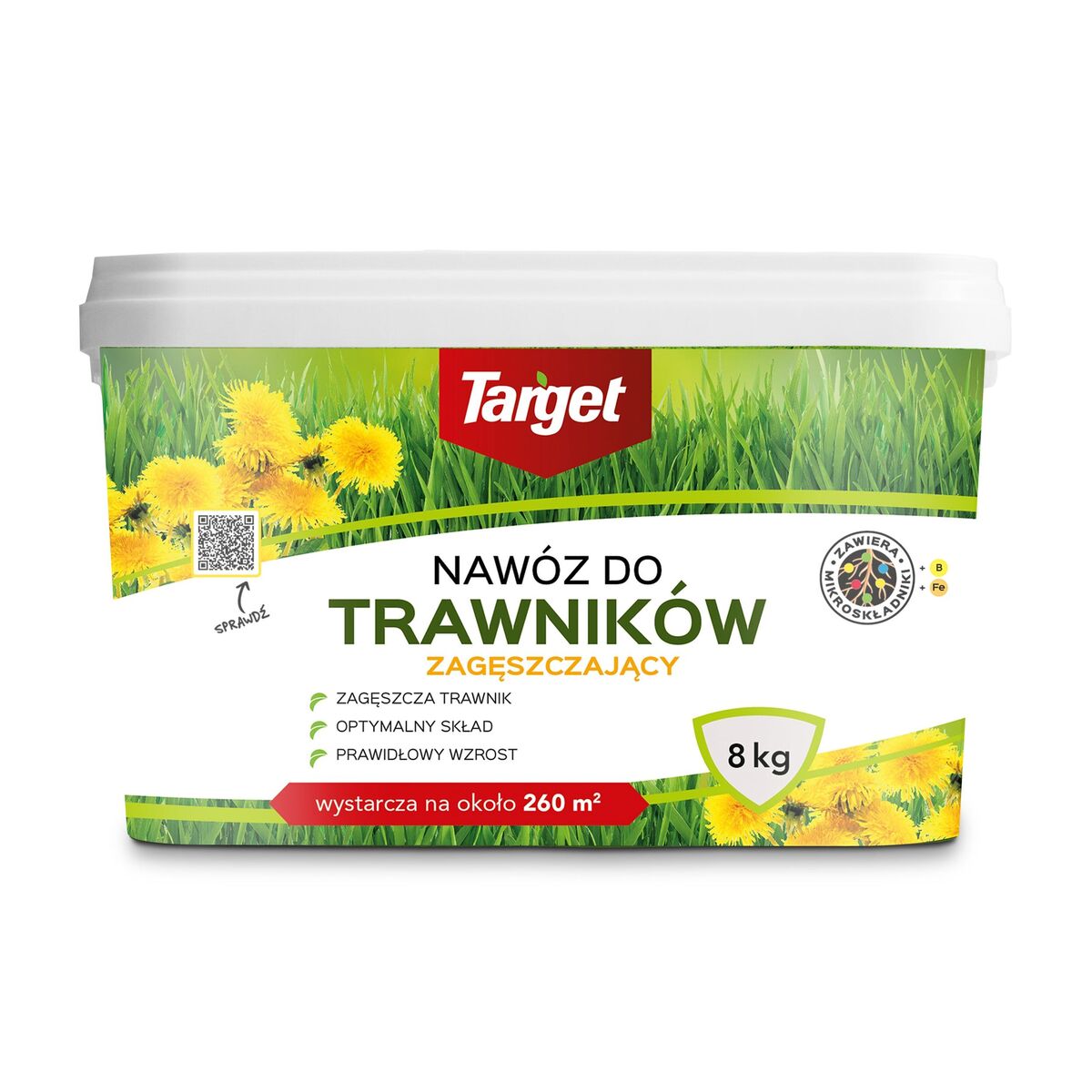 Nawóz do trawnika zagęszczający 8kgTarget