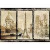 Fototapeta PARIS SEPIA 70.5 x 104 cm