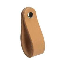 Uchwyt meblowy GL21-S1-Z1-IP1 128 mm skóra naturalna Inspire