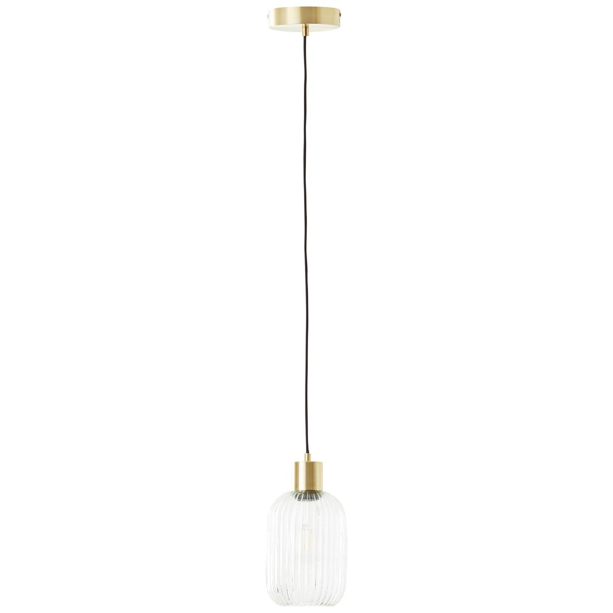 Lampa wisząca Dipsy szkło E27 szer. 14 cm Inspire