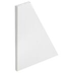 Oprawa schodowa LUNA IP44 10 cm biała LED barwa ciepła PEKAR BLONIE