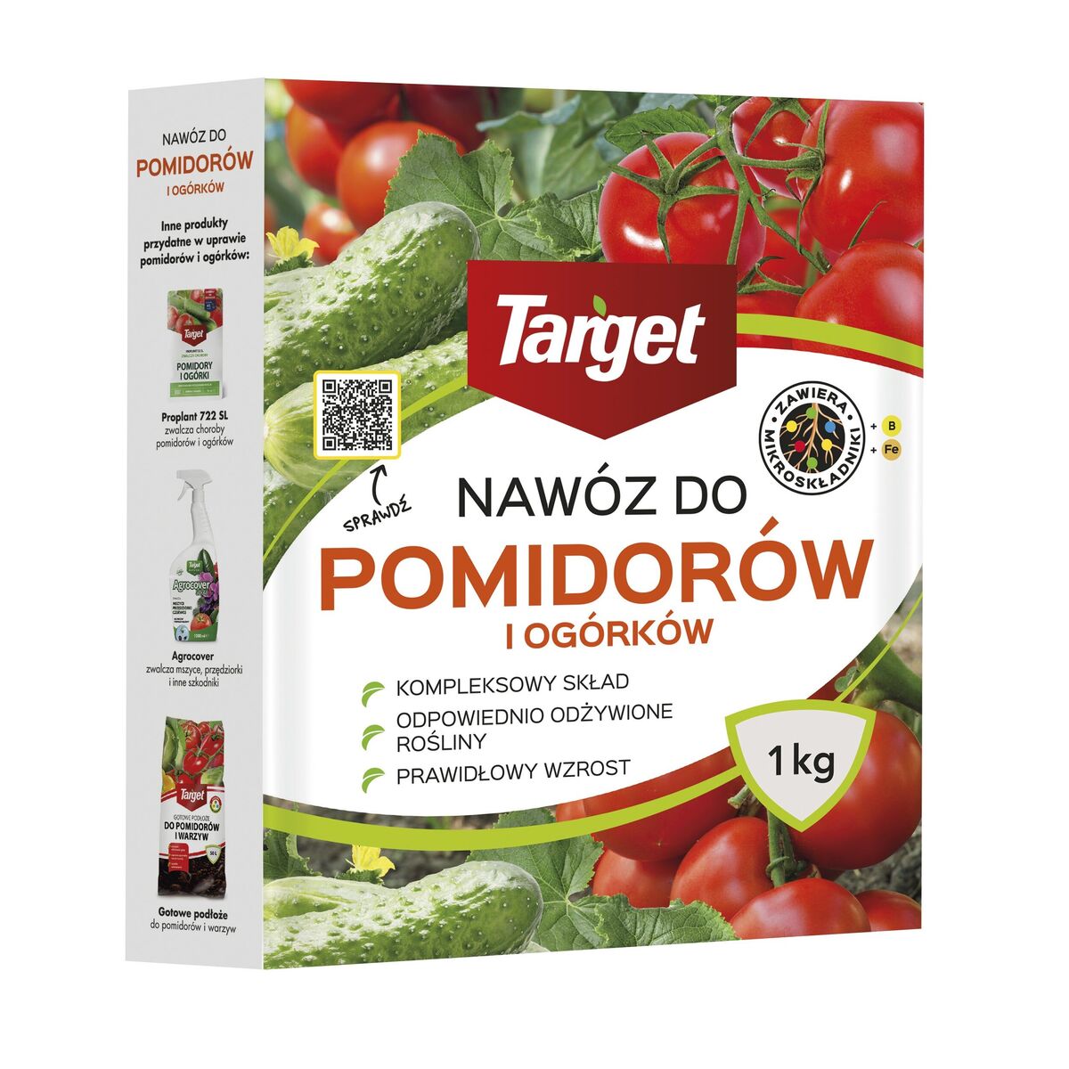 Nawóz do pomidorów i ogórków 1kg Target