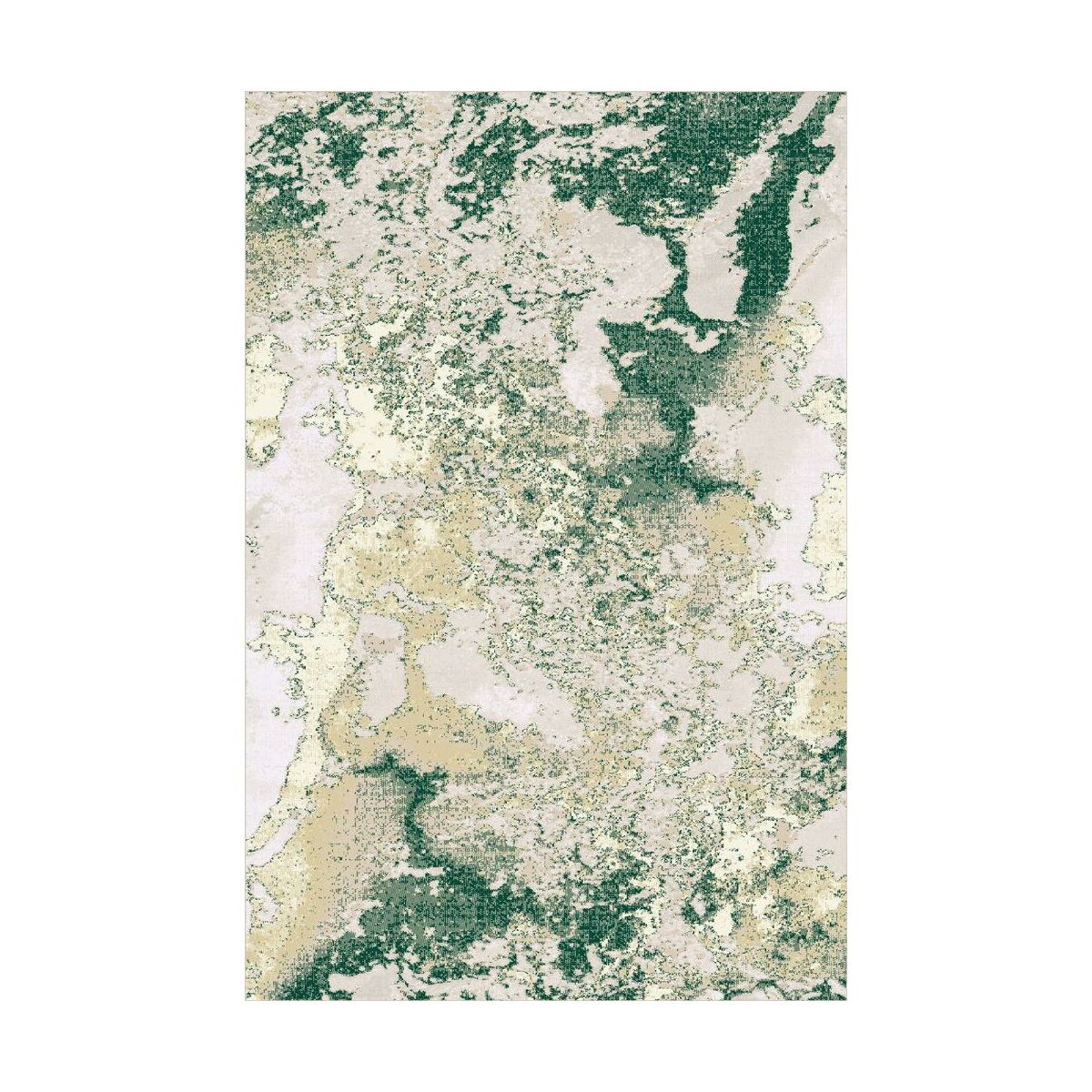 Dywan Stylish beżowo-zielony 120 x 170 cm