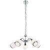 Lampa wisząca Loris srebrna E14 Reality