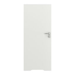 Drzwi wewnętrzne bezprzylgowe łazienkowe z podcięciem wentylacyjnym Vector T Białe 80 Lewe Porta