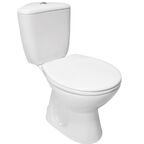 WC Kompakt PRESIDENT NAROŻNY Odpływ poziomy CERSANIT
