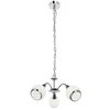 Lampa wisząca LORIS srebrna E14 REALITY