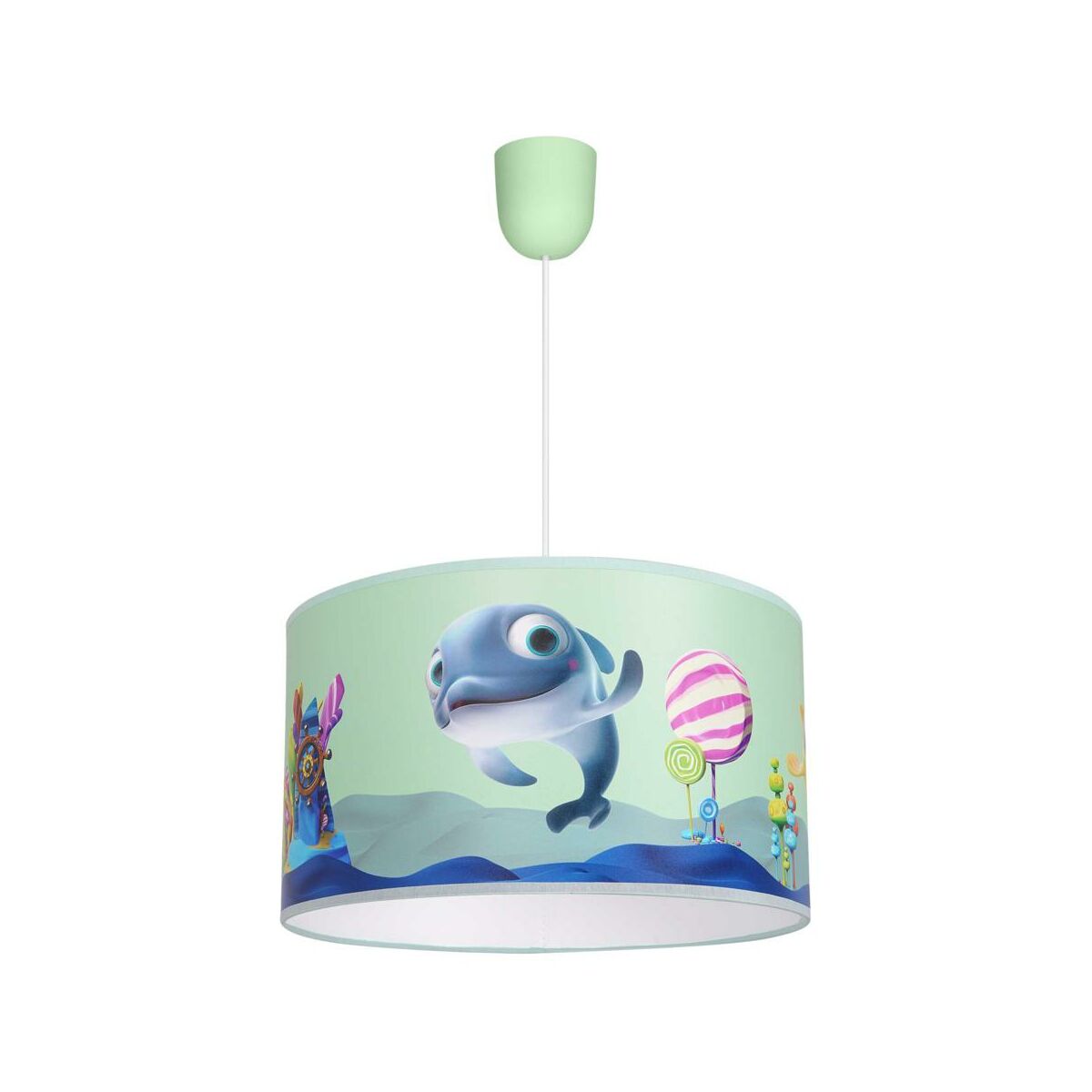 Lampa wisząca Mini Mini Delfin Finek E27 Milagro