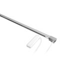 Szyna OSLO 150 cm z napędem sznurkowym aluminiowa srebrna GARDINIA