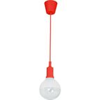 Lampa wisząca Bubble czerwona E14 Eko-Light