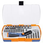 Zestaw wkrętak łamany z końcówkami LRM3005-CS 64 szt. szt. DEXTER
