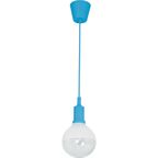 Lampa wisząca Bubble niebieska E14 Eko-Light