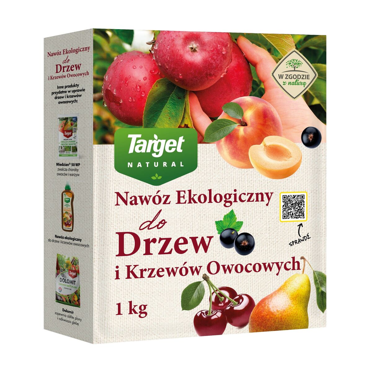 Nawóz ekologiczny do owoców 100 dni 1kg Target Natural