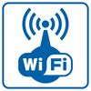 Znak informacyjny WIFI 14.8 x 14.8 cm