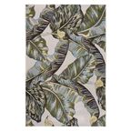 Dywan zewnętrzny w liście Borneo zielono-złoty 60 x 90 cm