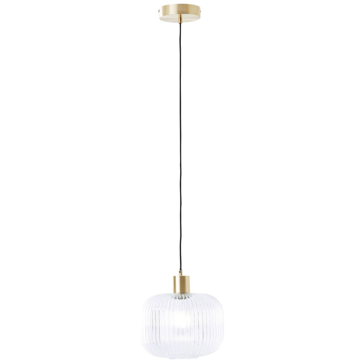 Lampa wisząca Dipsy szkło E27 szer. 25 cm Inspire