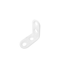 Kątownik do krzeseł 30 x 30 x 15 x 2 mm biały