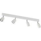 Szyna z 4 reflektorkami TOP NEW biała 4 x GU10 TK LIGHTING