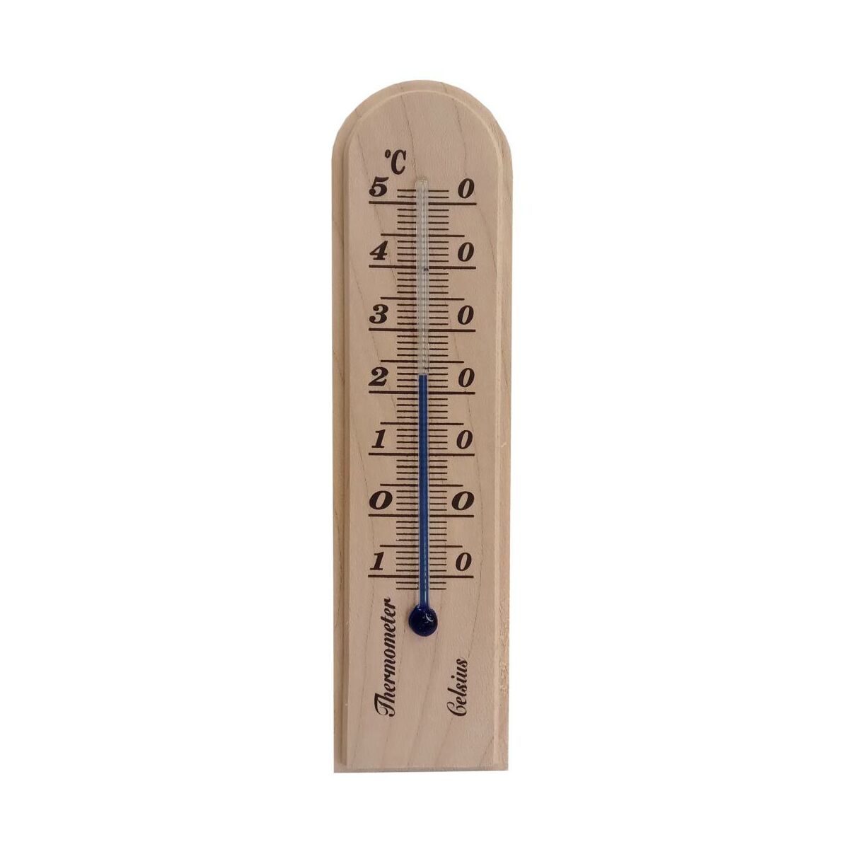 Termometr WEWNĘTRZNY drewniany DUWI