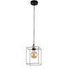 Lampa wisząca CAYO czarno-złota E27 TK LIGHTING