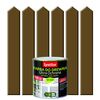 Farba do drewna ULTRA OCHRONA 0.5 l Kasztanowy SYNTILOR