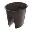 Donica balkonowa RATOLLA RAILING OVAL 29.8 x 24.2 cm PROSPERPLAST