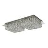 Lampa sufitowa KATIA 2P transparentna LED SOLEJ