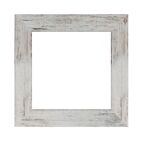 Lustro JYVASKYLA shabby kwadratowe 44 x 44 cm