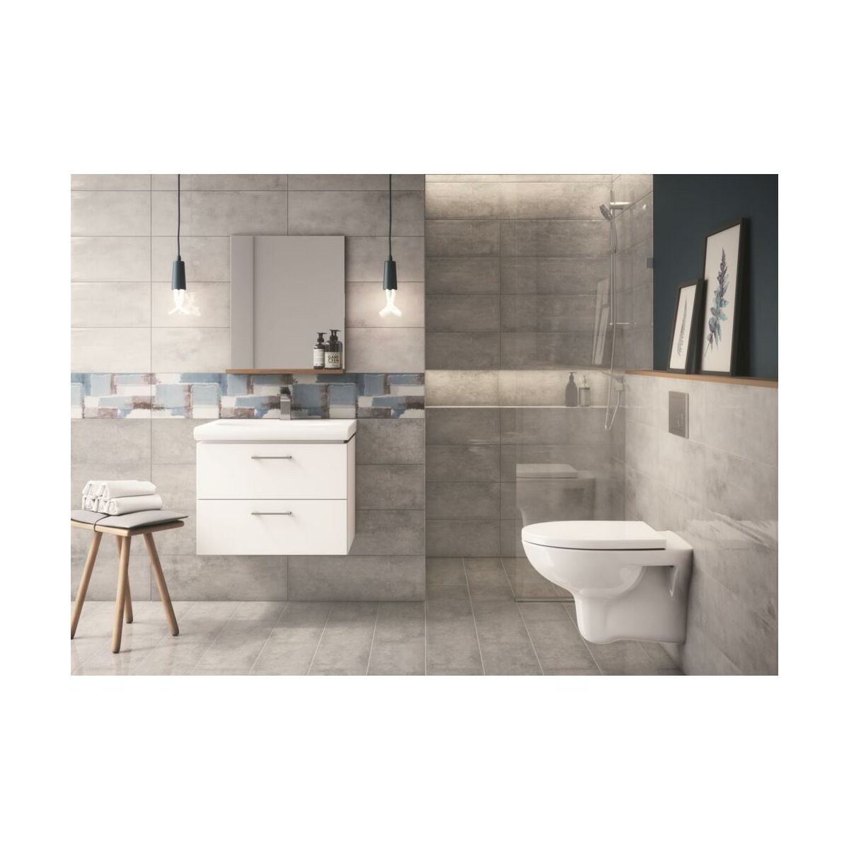 Listwa metalowa Samira 2 X 60 Cersanit