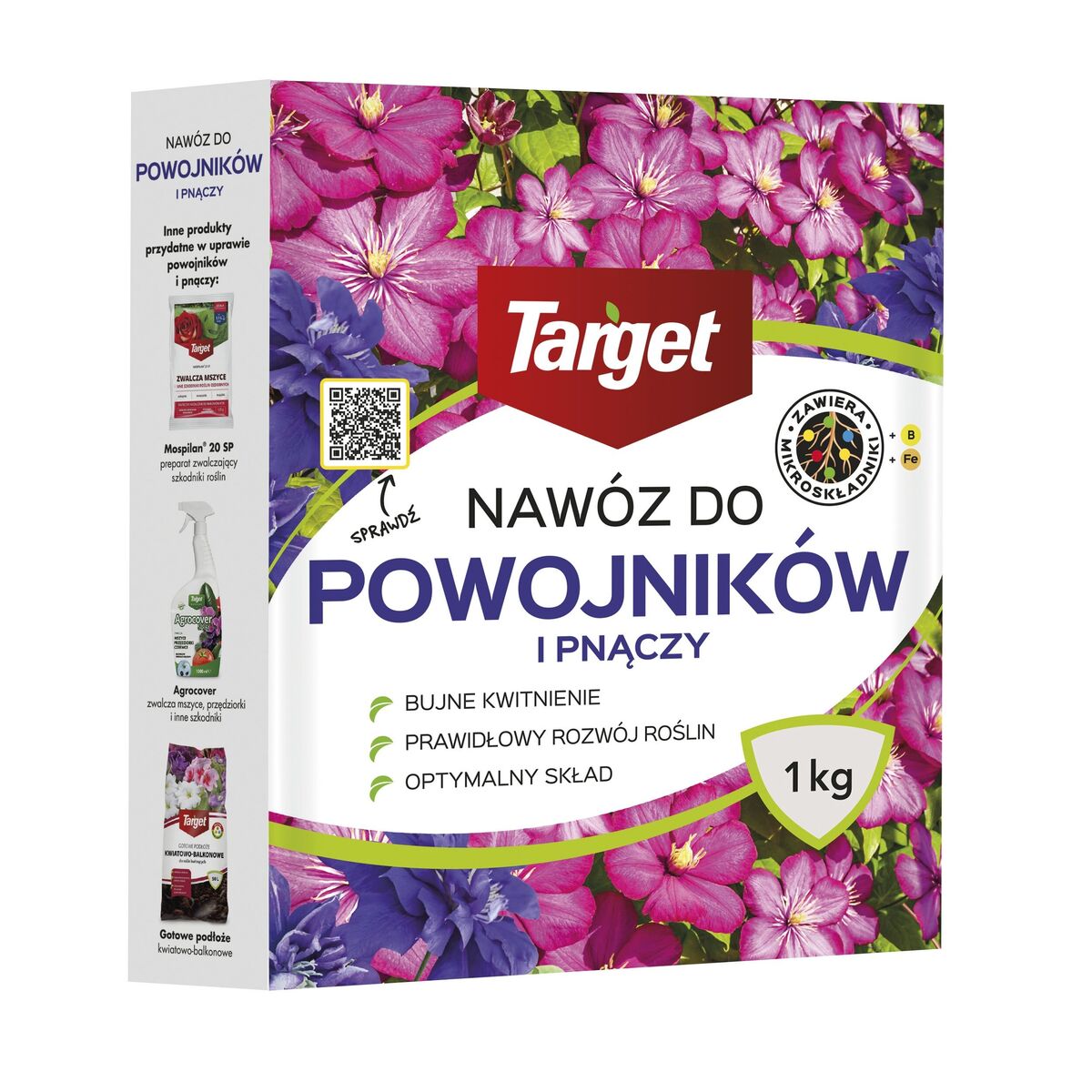 Nawóz do powojników i pnączy 1kg Target