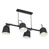Lampa wisząca PRIMO czarna 4 x E27 TK LIGHTING