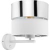 Kinkiet Hilton biało-srebrny E27 TK Lighting